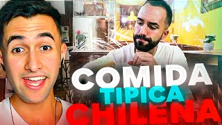 ESPAÑOL PRUEBA COMIDA CHILENA - Completos, Humitas, Pastel de Choclo, Chorrillana, Empanadas 🇨🇱😱🇪🇸