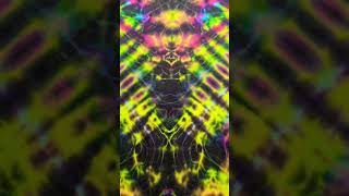 Awesome Trip Style Reveal in 60 seconds #shortvideo #tiedyepatterns #tiedye