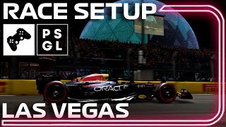 PSGL F1 23 LAS VEGAS - Qualify Lap + RACE Setup 💪