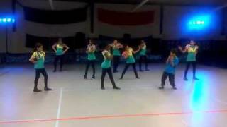 Groep 7 Meester Baars door naar Finals streetdance 2011 o.b.v. Mali van Dynamic Activities