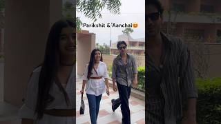 Vaar Tahevaar film stars Parikshit and Aanchal 😍❤️‍🔥💕#paparazzi #tffspotted #thefilmyfox