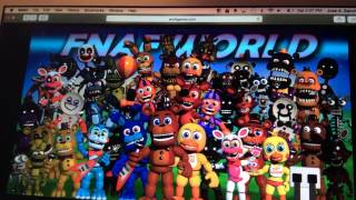 PAUSE!!  FNAF World Part 2!!!