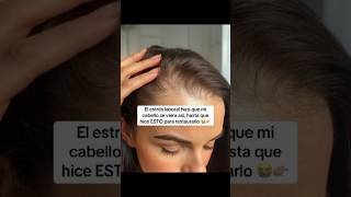 Mi historia es CÓMO restauré mi cabello después del estrés laboral ✨ #salud #belleza #cabello #pelo