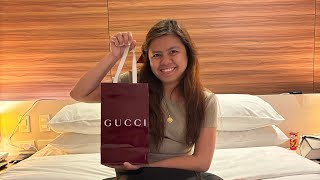 Unboxing a gucci product from japan!