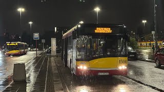 ☄️ [#109] 156 ➡️ Dworzec Wschodni (Kijowska) 🚍 Solaris Urbino 12 #1500 - MZA Warszawa sp. z.o.o. ☄️