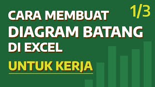 CARA MEMBUAT DIAGRAM BATANG DI EXCEL UNTUK KERJA (LATIHAN SOAL 1)