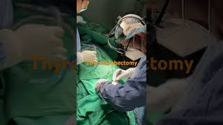 Thyroid lobectomy by Dr SB Etulgama ENT Surgeon #hospital #doctor 🩺👨‍⚕️