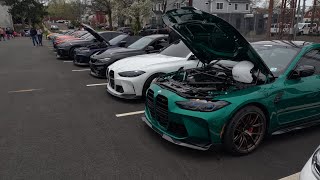 NEW JERSEY MEGAMEET CAR SHOW 2024 #youtube #gopro #carshow #discover #exotic #cars#bmw #bmwm3 #cars