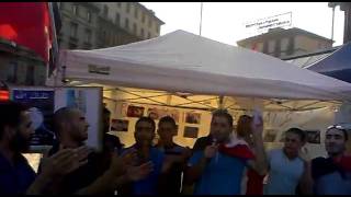 الف بيه وبوبايه وبيت الاسد صرمايه ،milano 2 10 2011 - YouTube.flv