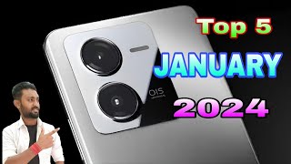 Top 5 Upcoming Mobiles in JANUARY 2024#entrystart