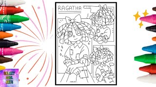 Ragatha From Digital Circus Coloring Pages #coloring #coloring_pages #ragatha #digitalart