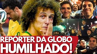 Onde você estava no 7 a 1? Eu tava sendo humilhado na Argentina como repórter da Globo! #react