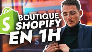 J'essaie de créer une Boutique Shopify en MOINS D'UNE HEURE (Dropshipping)