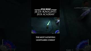 Jedi Academy: Satisfying Lightsaber Combat #shorts #starwars