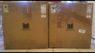 Monolith Monoprice M15-S 15" 1000 watts THX certified Unboxing