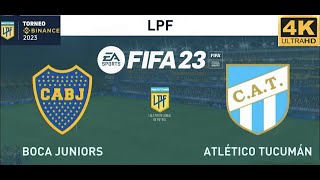 FIFA 23 | LIGA PROFESIONAL ARGENTINA | BOCA JUNIORS VS ATLETICO TUCUMAN | 4K 60FPS | PS5