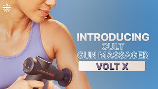 Cult Volt X Gun Massager | Hot & Cold Therapy for Ultimate Relief | @cult.official