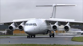 ✈ JOTF RETURNS | Jota Cargo BAe 146-300 Arrival at London Southend Airport