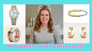 My Current Luxury Jewelry Faves! Rolex, Cartier, Bulgari, Tiffany and David Yurman!