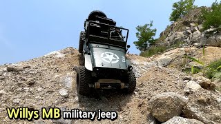 1941 jeep Willys MB military off-road, jjrc q65, rc crawler crawling, 지프 윌리스MB, rc 오프로드, epic 14