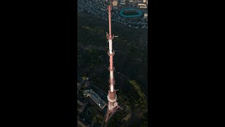 Yerevan TV Tower at Sunrise