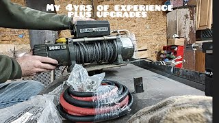 Badlands Winch, Pros Cons and an upgrade must