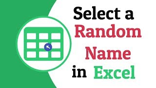 Select Random Name From List in Excel