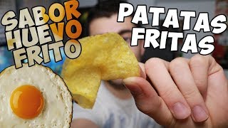 PRUEBO PATATAS FRITAS SABOR HUEVO FRITO Y PASA ESTO....