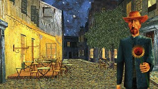 "Mission Sunlight" stream. 3D Vincent van Gogh for Windows 95!