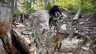 Whistler Bike Park Broke My Santa Cruz Reserve Wheel! First Americans on A-Line in Two Years.