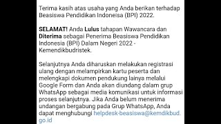 Pertanyaan Wawancara, Esai, dan Trik Lulus Beasiswa Pendidikan Indonesia (BPI) Oleh Awardee nya Lgsg