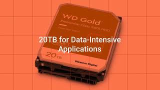 WD201KRYZ Western Digital Gold 20TB Hard Drive #WD201KRYZ