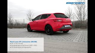 Seat Leon Limousine SC/5D 1.8 TSI FR EISENMANN Exhaust - Soundfile #1