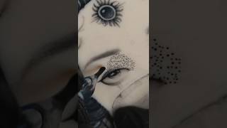 New video on my channel #lesson #tutorial#eyetattoo#process #tattooartist#fakeskin#tattoo#tattooart