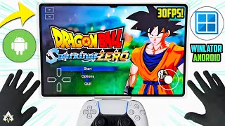 🔥 TESTING DRAGON BALL SPARKING! ZERO ON WINLATOR ANDROID GLIBC | GAMEPLAY (WINDOWS EMULATOR)