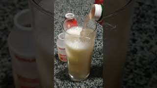 Yakult + Fruitti Yo! + Pineappñe Strawberry #asmr #mixdrinks #shorts