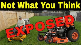 WALKER S18 vs. KUBOTA SZ1936 - RAW mowing comparison - Commentating