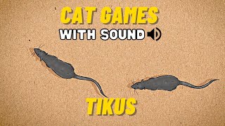 CAT GAMES - CATCHING MICE (ANIMASI TIKUS) DENGAN SUARA, FULL 30 MENIT