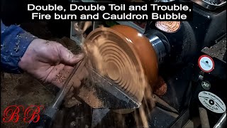 Woodturning a Cauldron / Wood turning