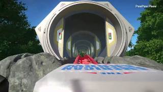 Planet Coaster: The Wave RollerCoaster POV