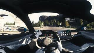 360° Xiaomi SU7 cockpit view in AC Graphics PURE mods