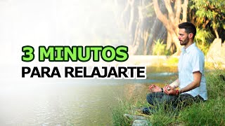 🧘 MEDITACIÓN de 3 MINUTOS 🧘 | meditación guiada 🕉️ para "RELAJARSE" | Meditación BREVE | JAUME ROCA