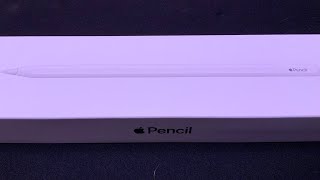 Unboxing The Apple Pencil (2nd Gen) (satisfying)