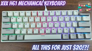 XVX H61 - Mechanical Keyboard - The Ultimate Budget King!