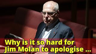 Why is it so hard for Jim Molan to apologise for sharing Britain First material?