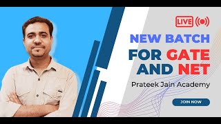 New Batch for GATE and NET Students | Live Discussion | Career Guidance