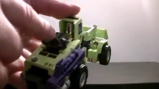 Peteman Reviews Make Toys Wheel Loader aka Transformers Scrapper