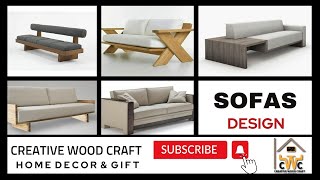 Wooden Sofa Design Ideas | Living Room Furniture | Sofa Set Design | Modern Furniture