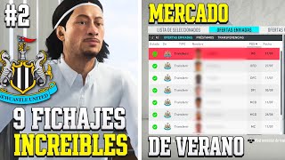 ¡MERCADO DE FICHAJES! ¡EL NUEVO NEWCASTLE! | FIFA 20 Modo Carrera ''Mánager'' Newcastle United #2