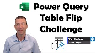 Power Query Table Flip Challenge